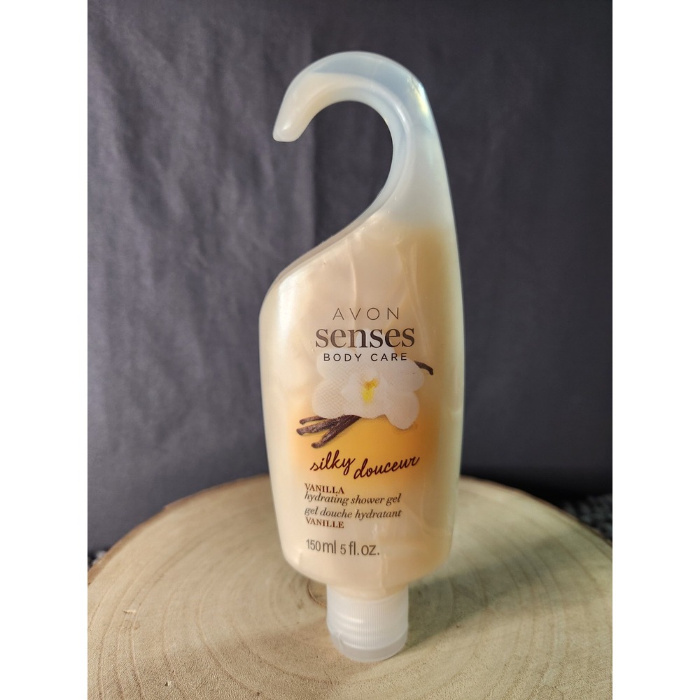 Avon Senses Silky Vanilla Shower Gel 5 oz~NEW & SEALED
